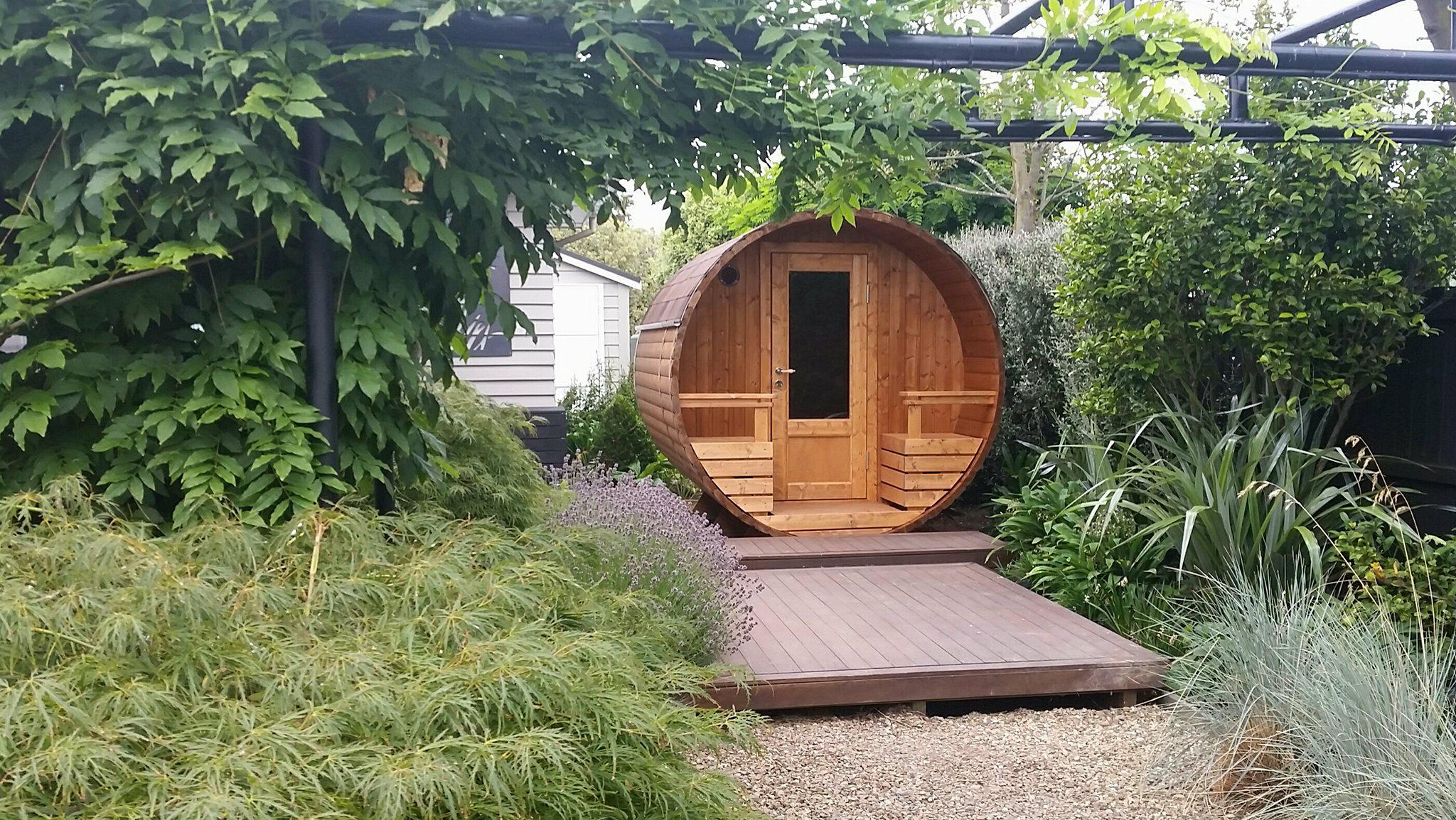 Wooden Barrel Sauna | The St Albans | Canterbury Saunas